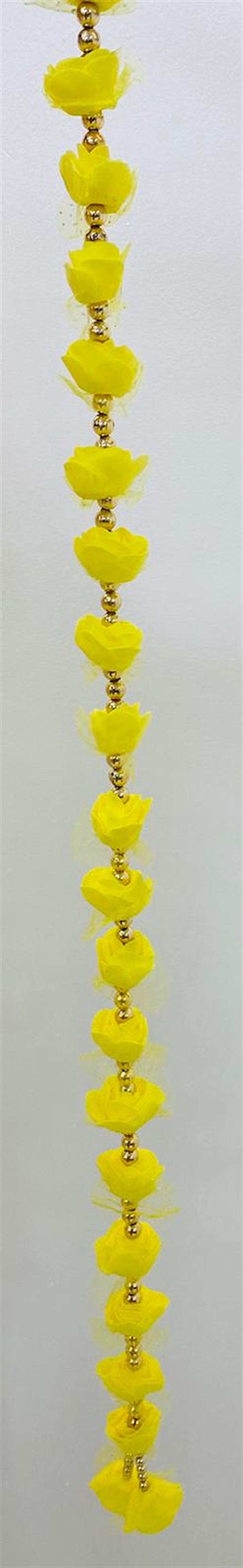 Yellow Lariya Wedding Garland