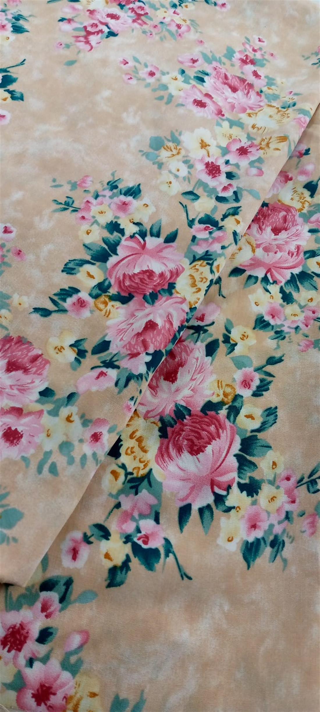 Multicolour Printed Viscose 2 Yards