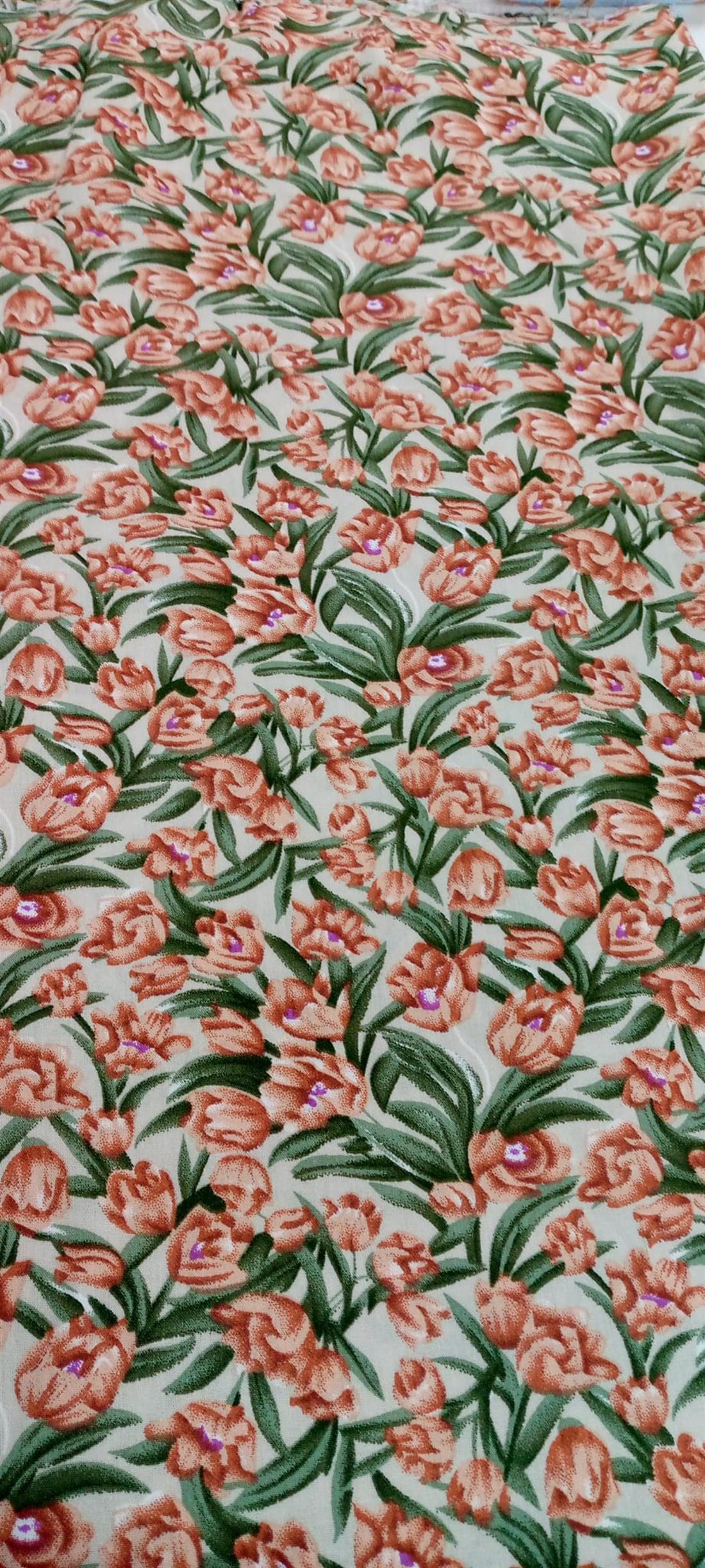 Multicolour Printed Viscose 2 Yards