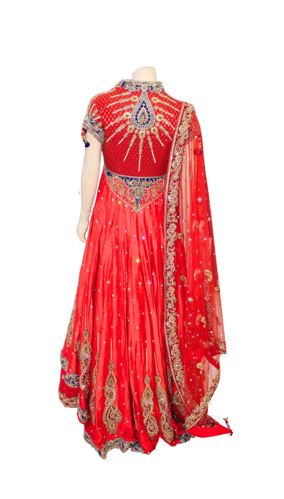 Red Indian Part Wear Outfit