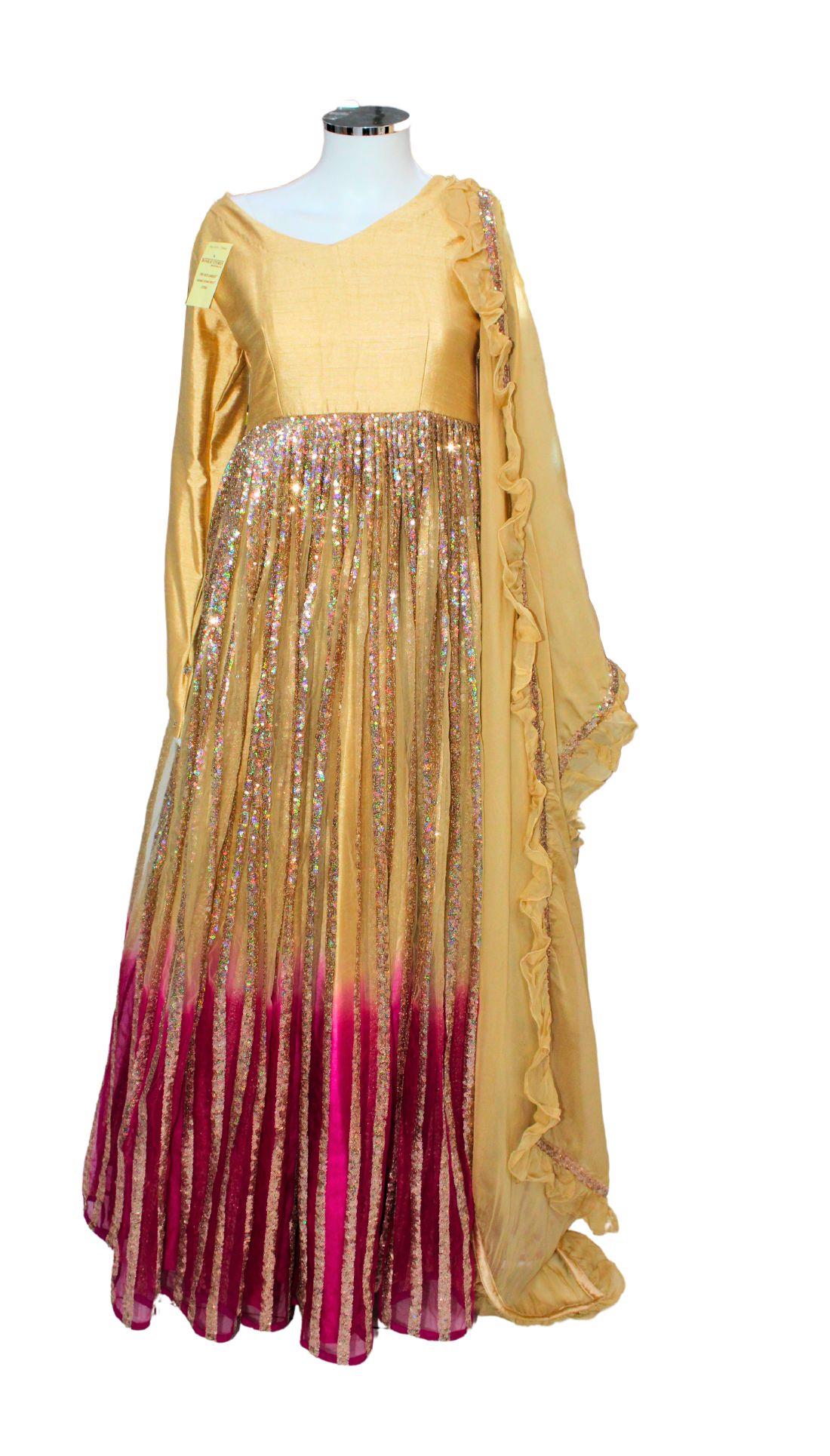 Pink Indian Party Wear Dress