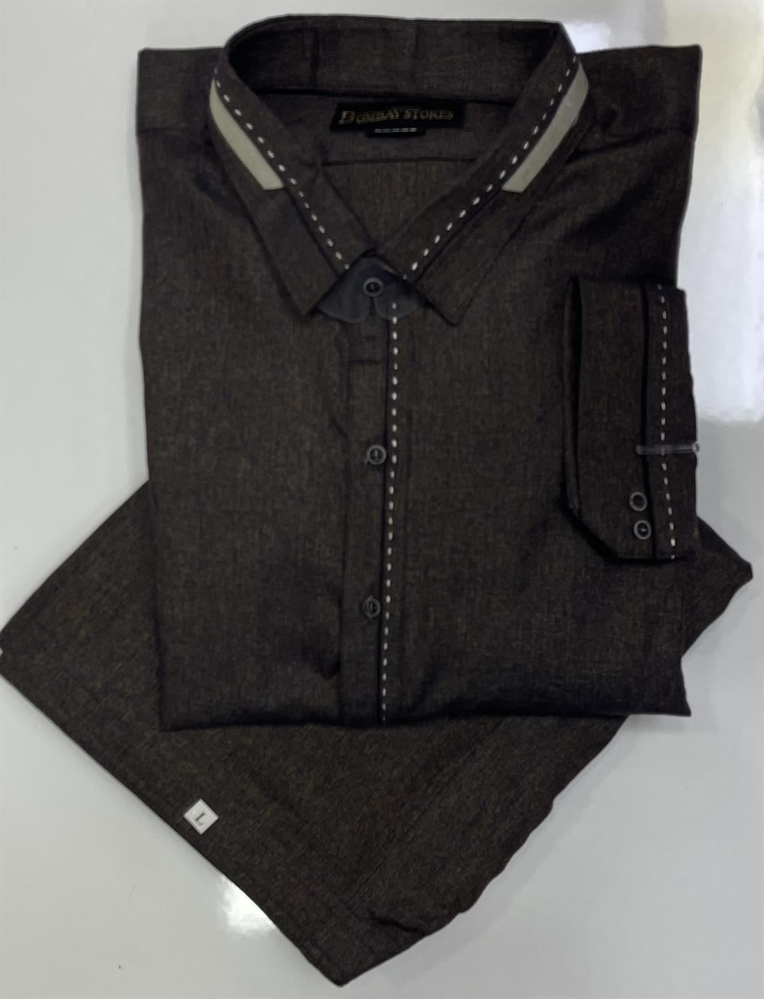 Light Brown Shalwar Kameez