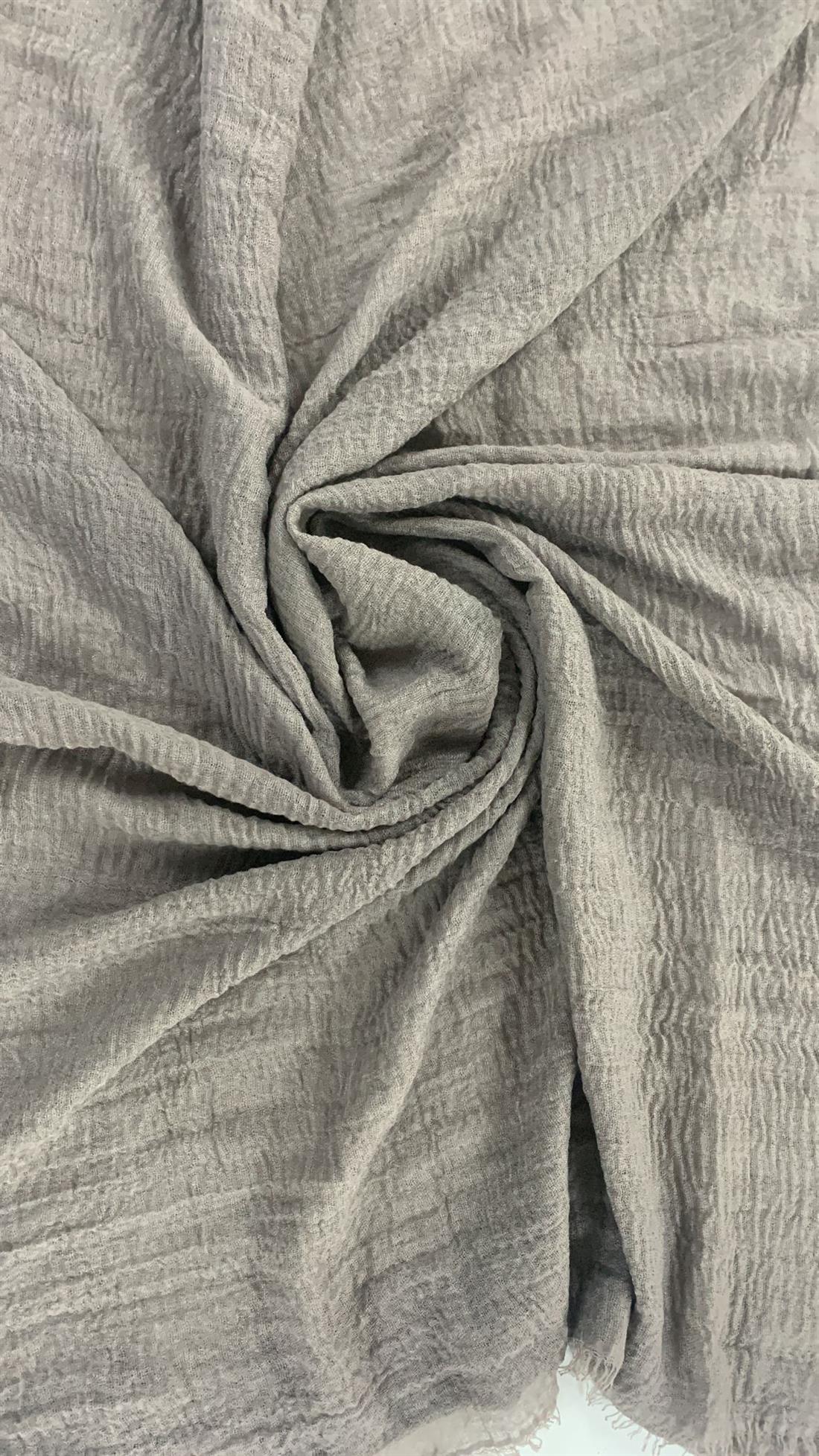 Gray Plain Scarves