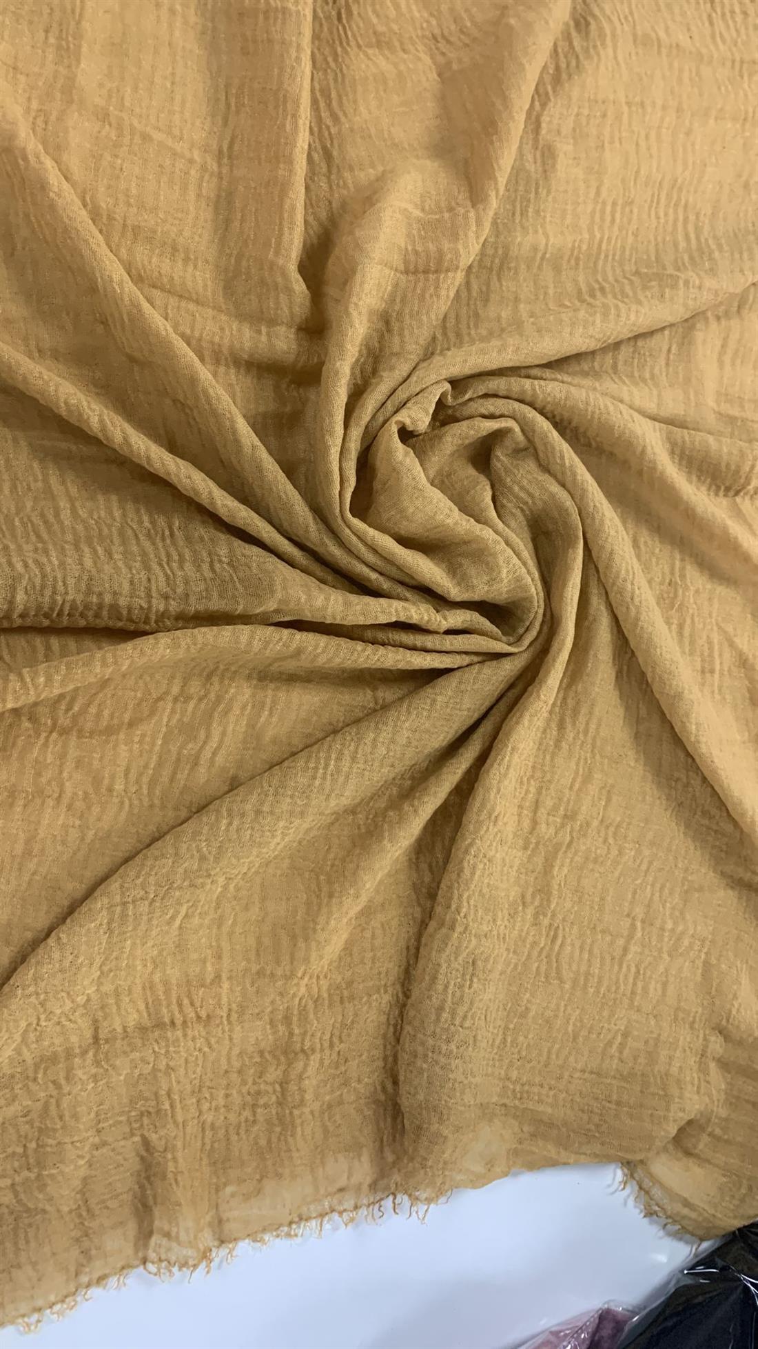 Gold Plain Scarves