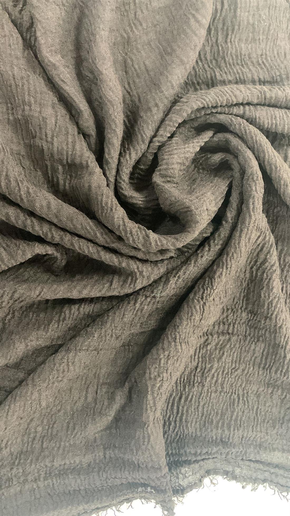 Dark Brown Plain Scarves