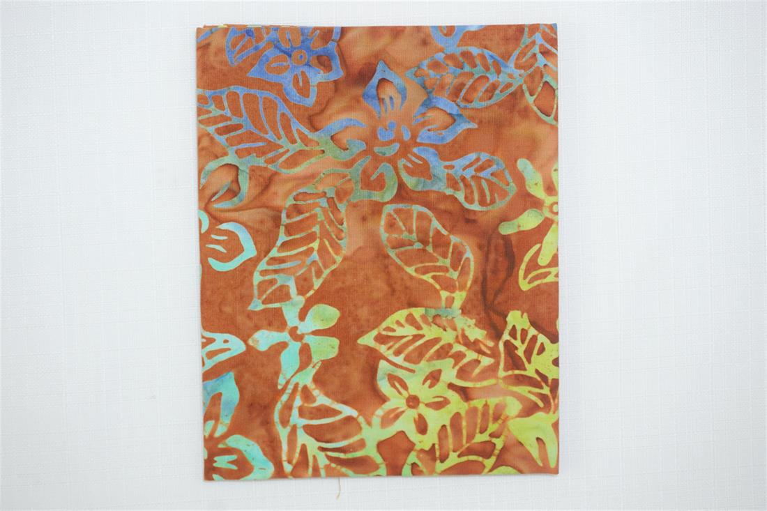Multicolour Cotton Batik Fat Quarter