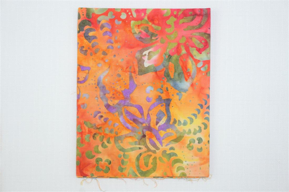 Multicolour Cotton Batik Fat Quarter