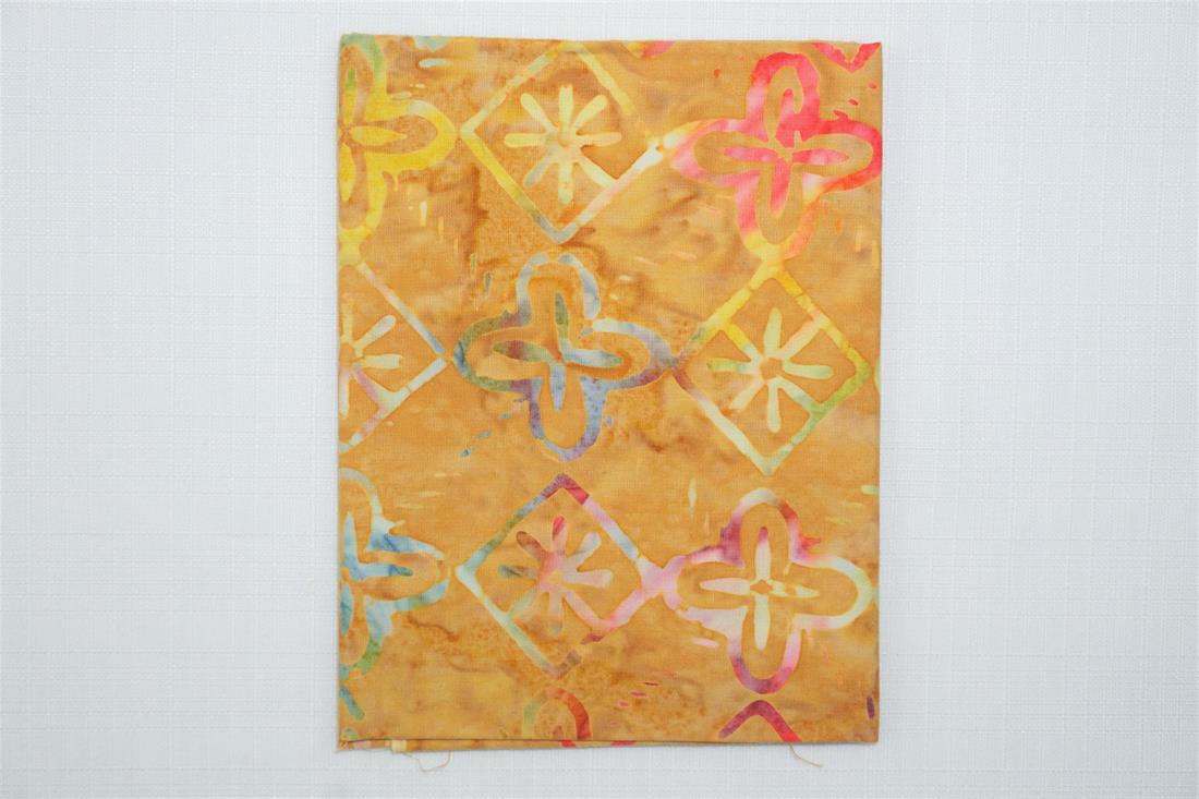 Multicolour Cotton Batik Fat Quarter