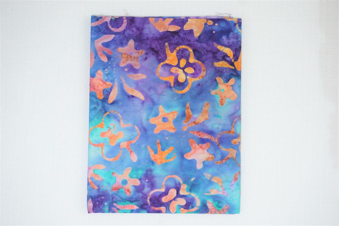Multicolour Cotton Batik Fat Quarter