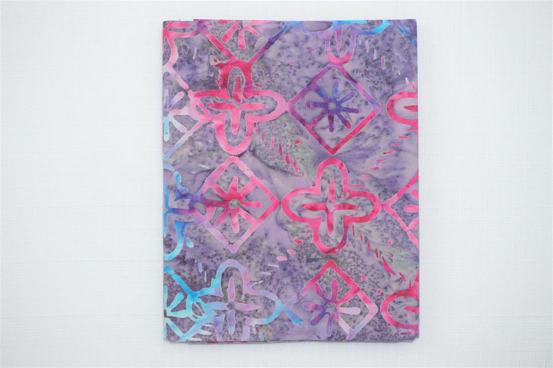 Multicolour Cotton Batik Fat Quarter
