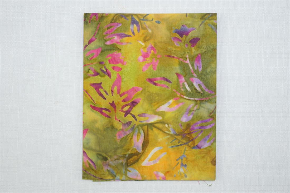 Multicolour Cotton Batik Fat Quarter