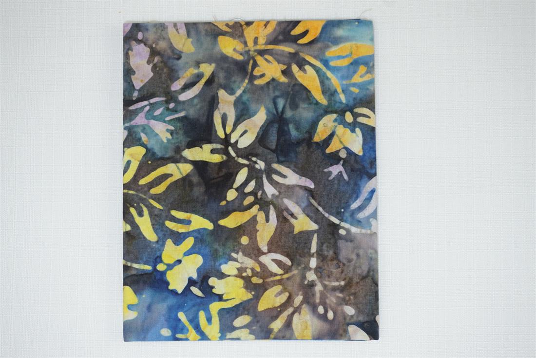 Multicolour Cotton Batik Fat Quarter