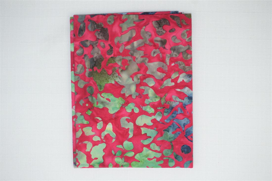 Multicolour Cotton Batik Fat Quarter