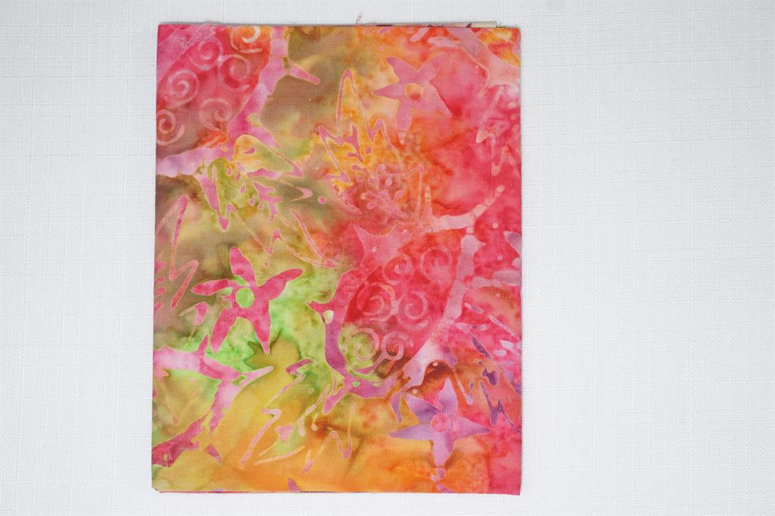 Multicolour Cotton Batik Fat Quarter