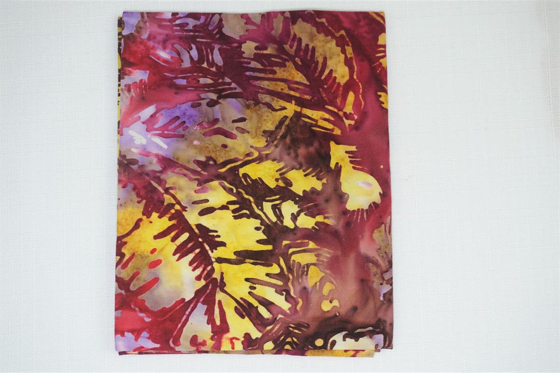 Multicolour Cotton Batik Fat Quarter