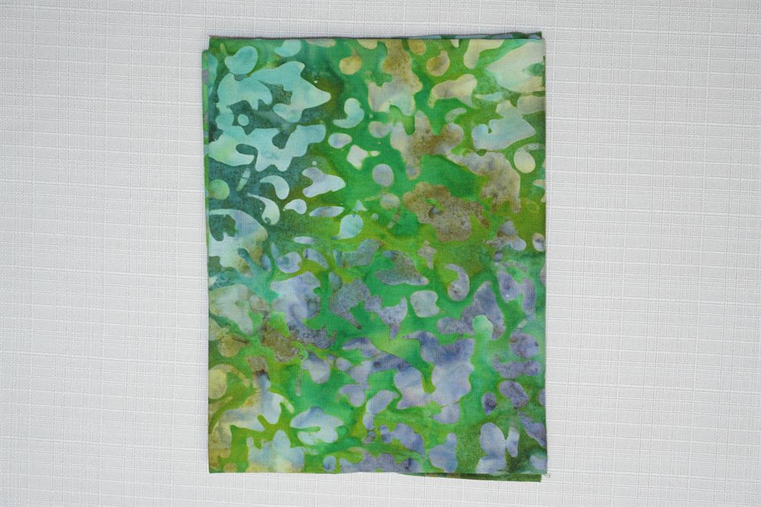 Multicolour Cotton Batik Fat Quarter