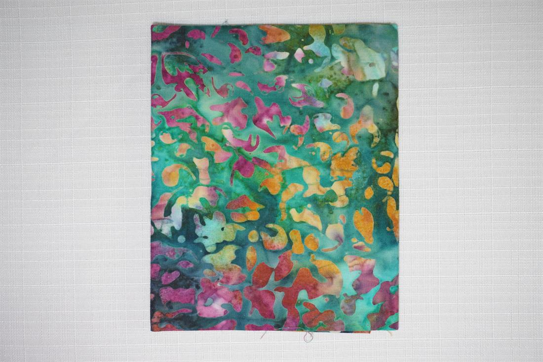Multicolour Cotton Batik Fat Quarter