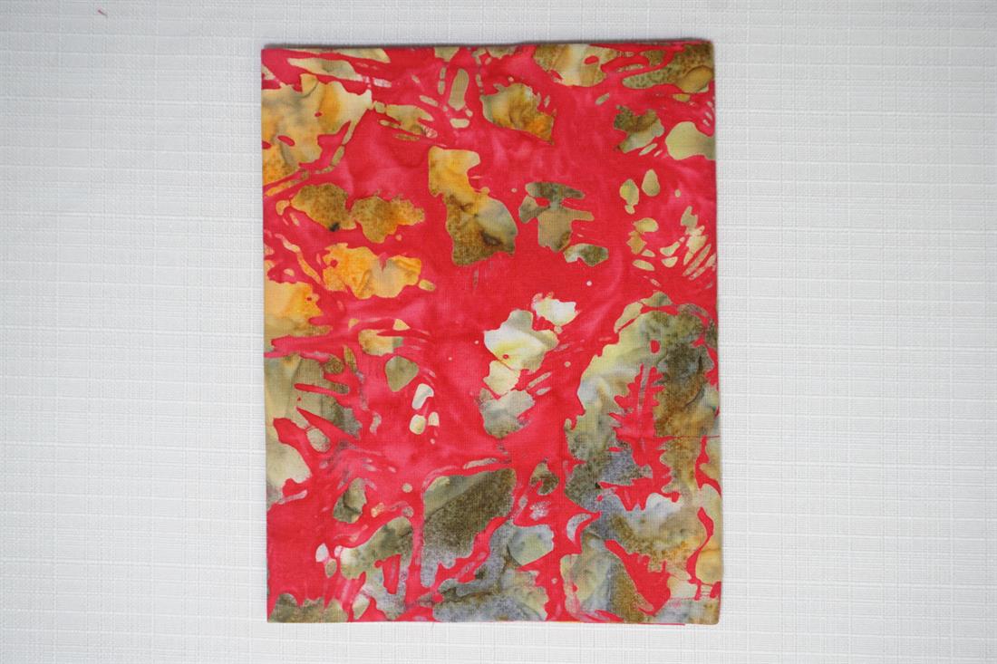 Multicolour Cotton Batik Fat Quarter