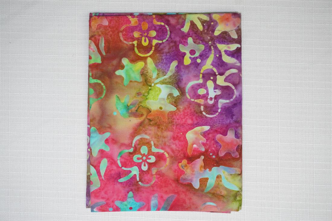 Multicolour Cotton Batik Fat Quarter