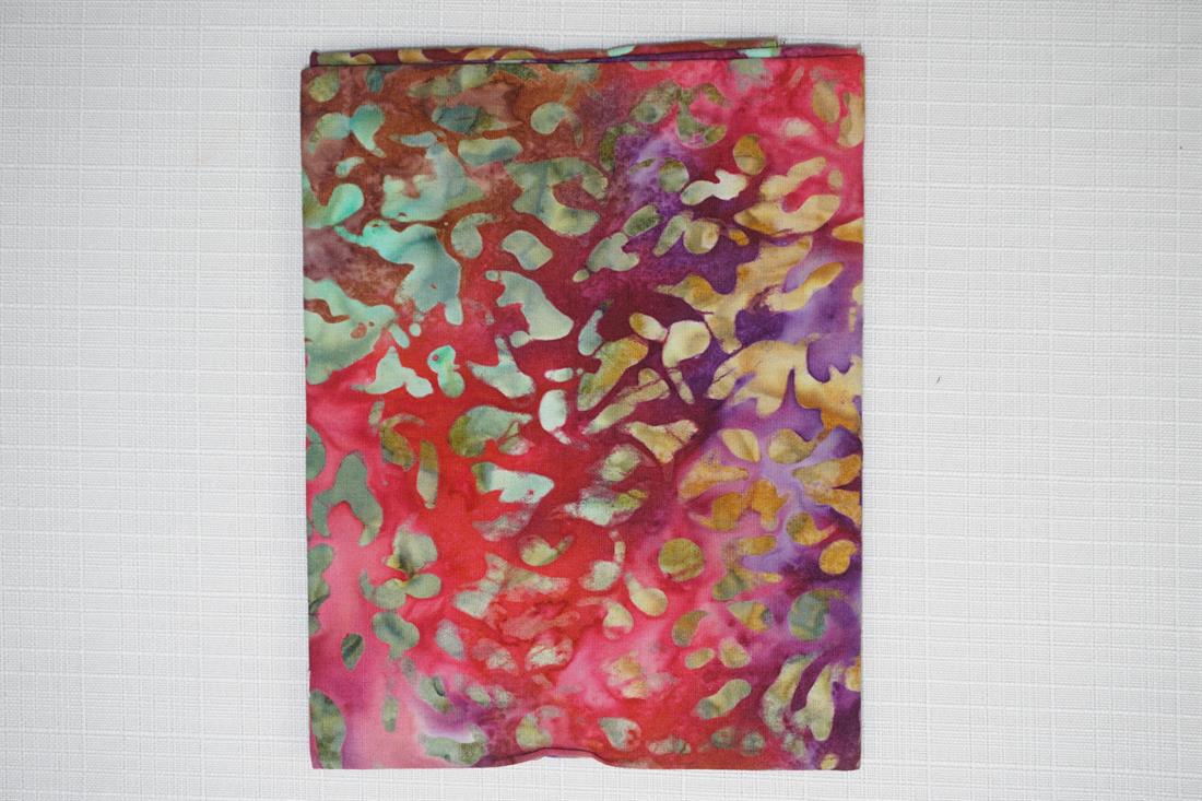 Multicolour Cotton Batik Fat Quarter