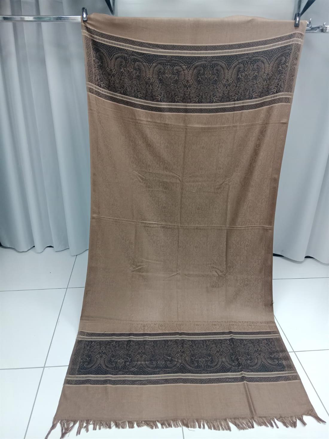 Brown & Multicolour Winter Shawl