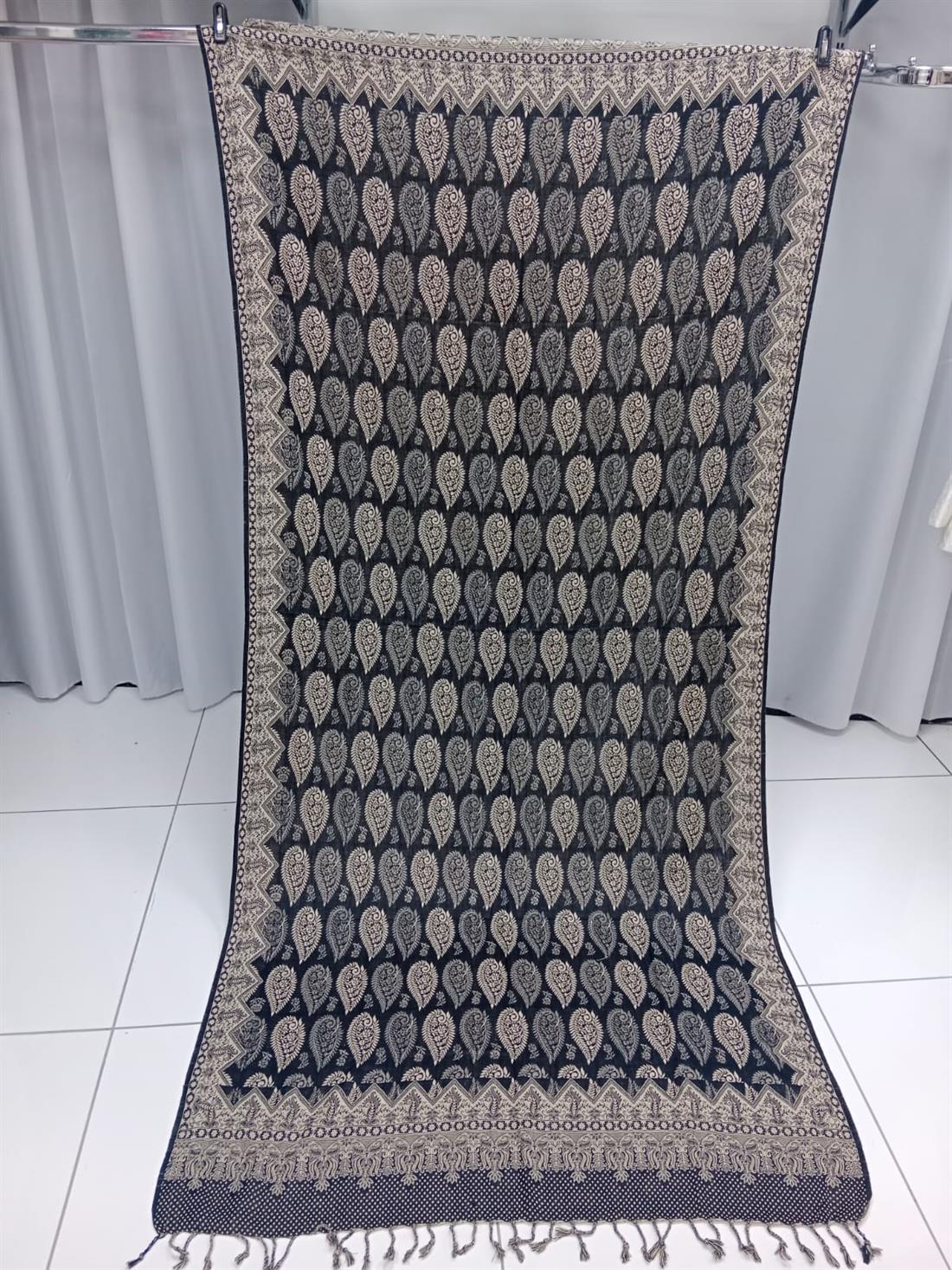 Black Winter Shawl