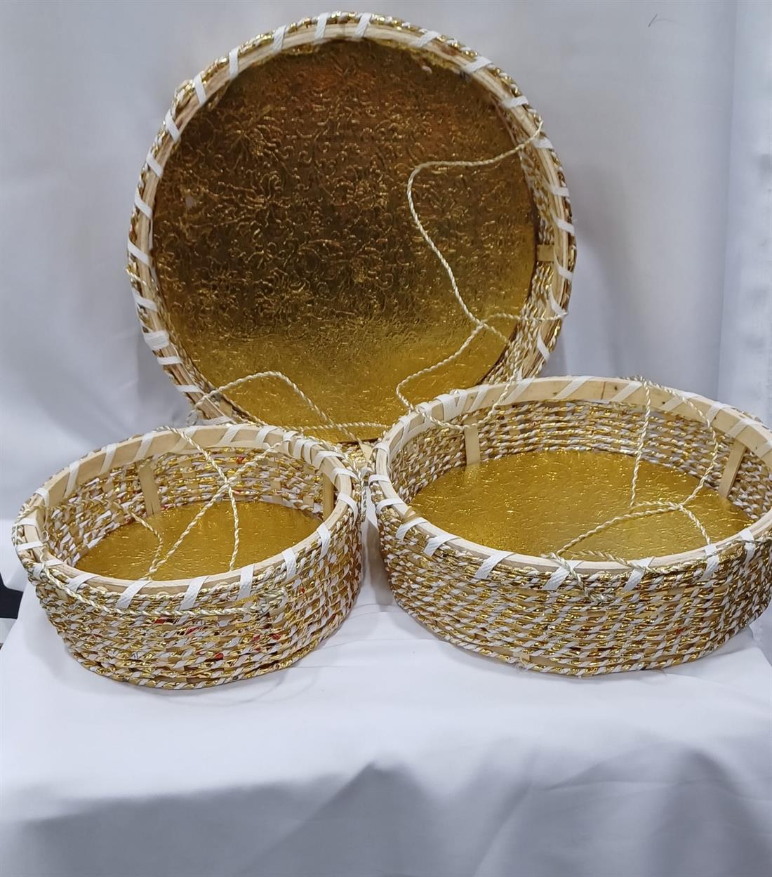 Gold Small Basket