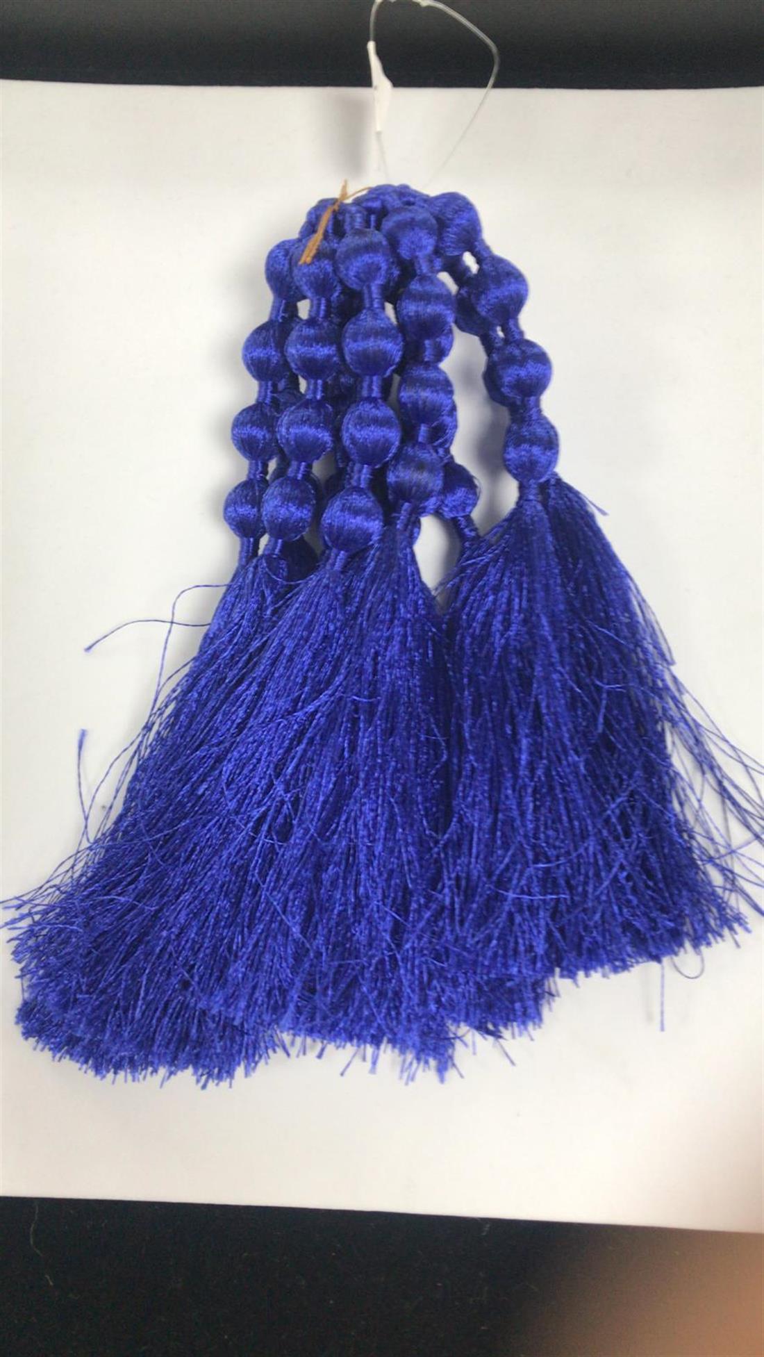 Navy Tassels