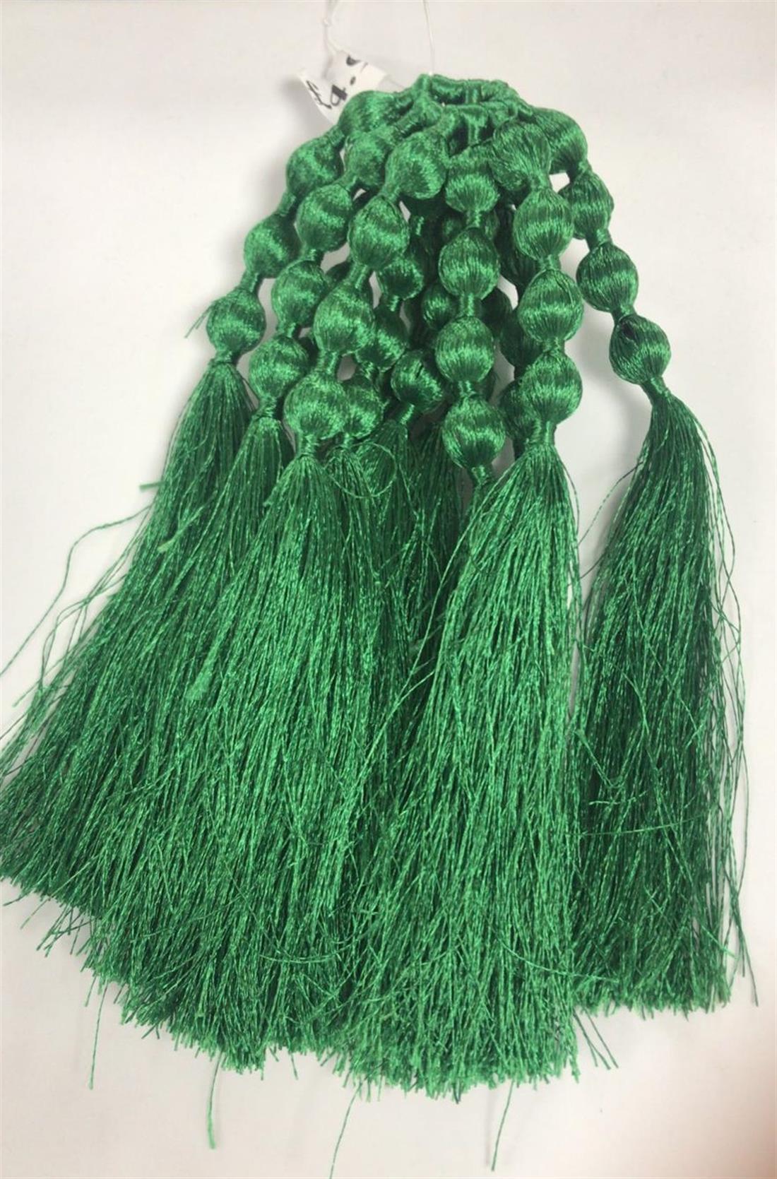 Green Tassels