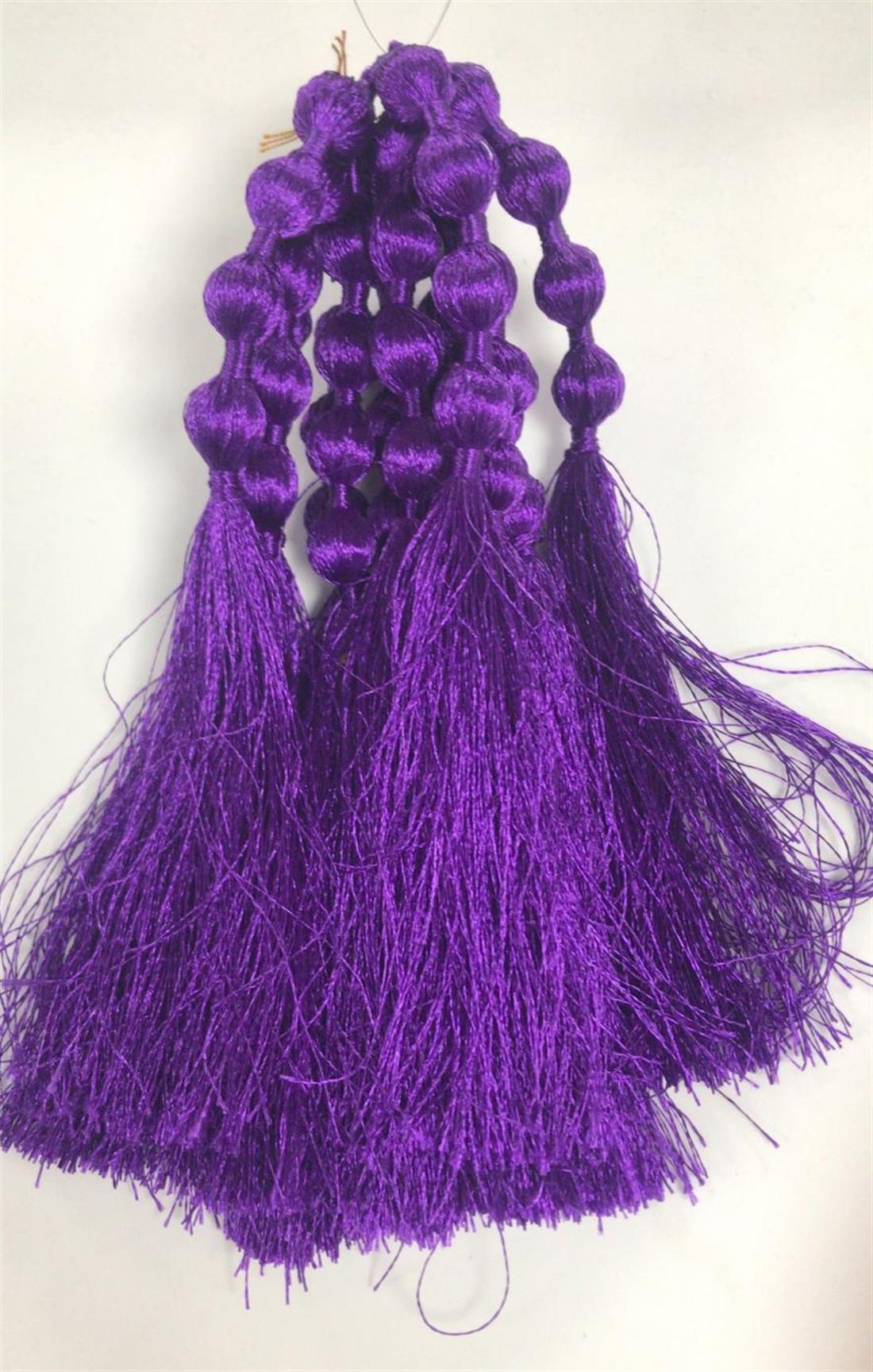 Purple Tassels