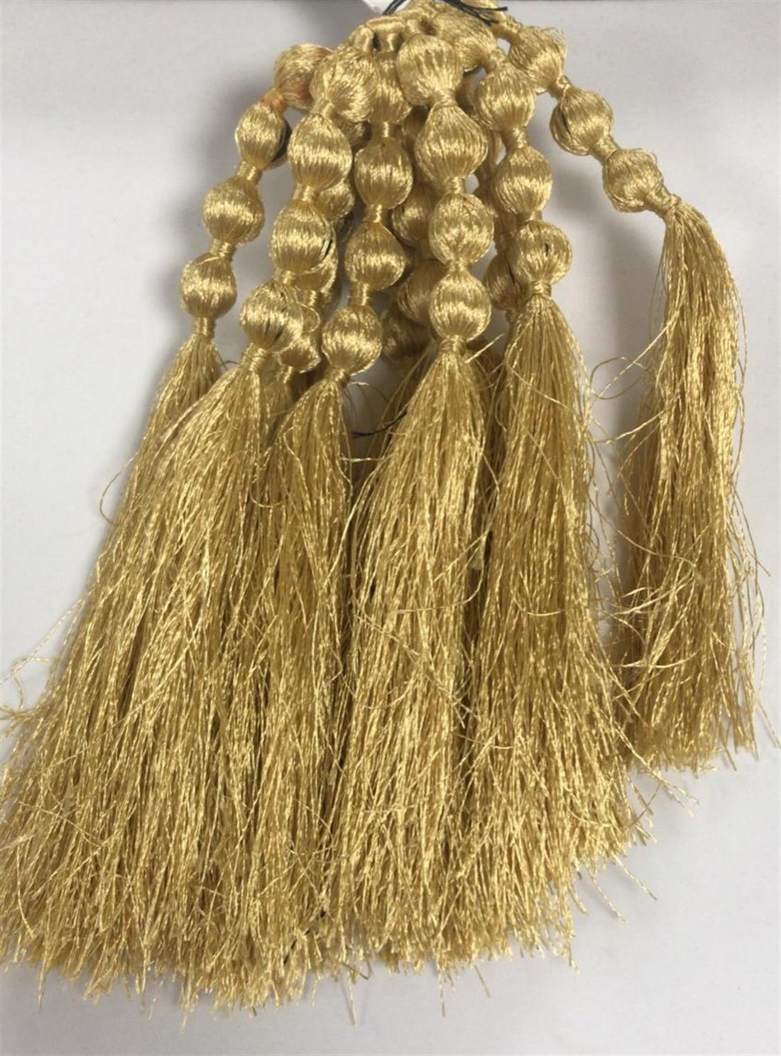 Golden Blond Tassels