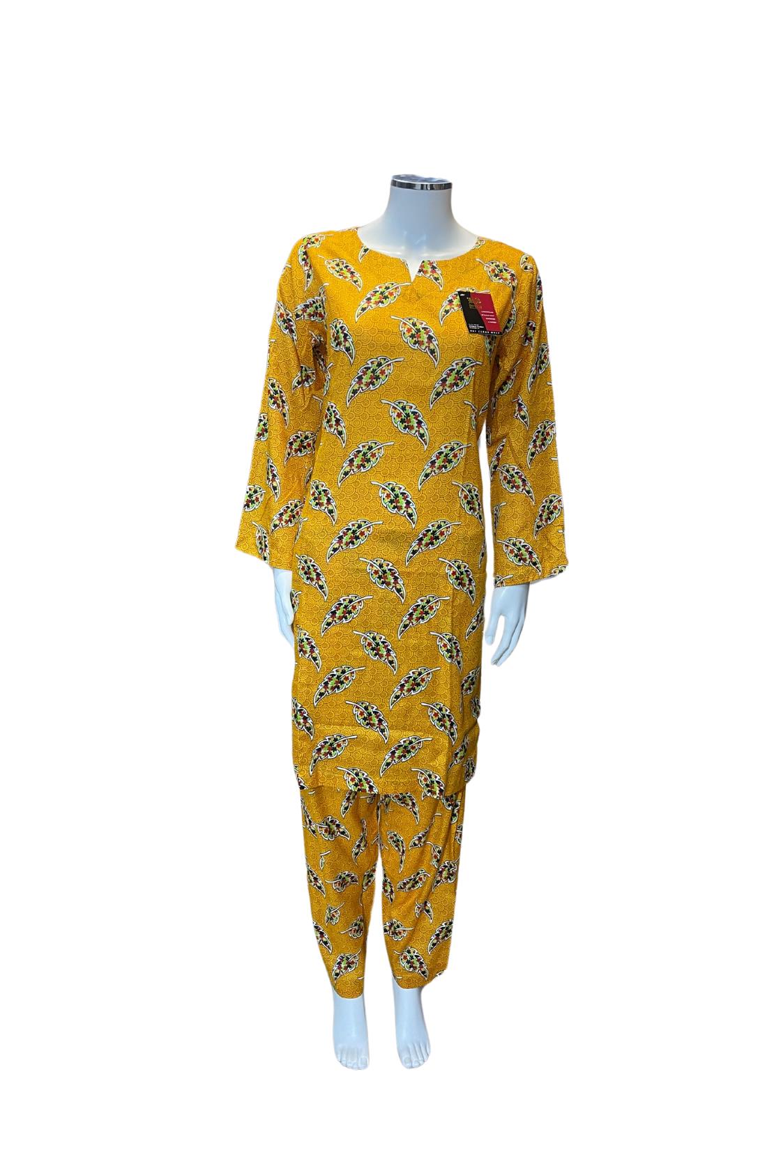 Mustard Ladies 3 Piece Suit