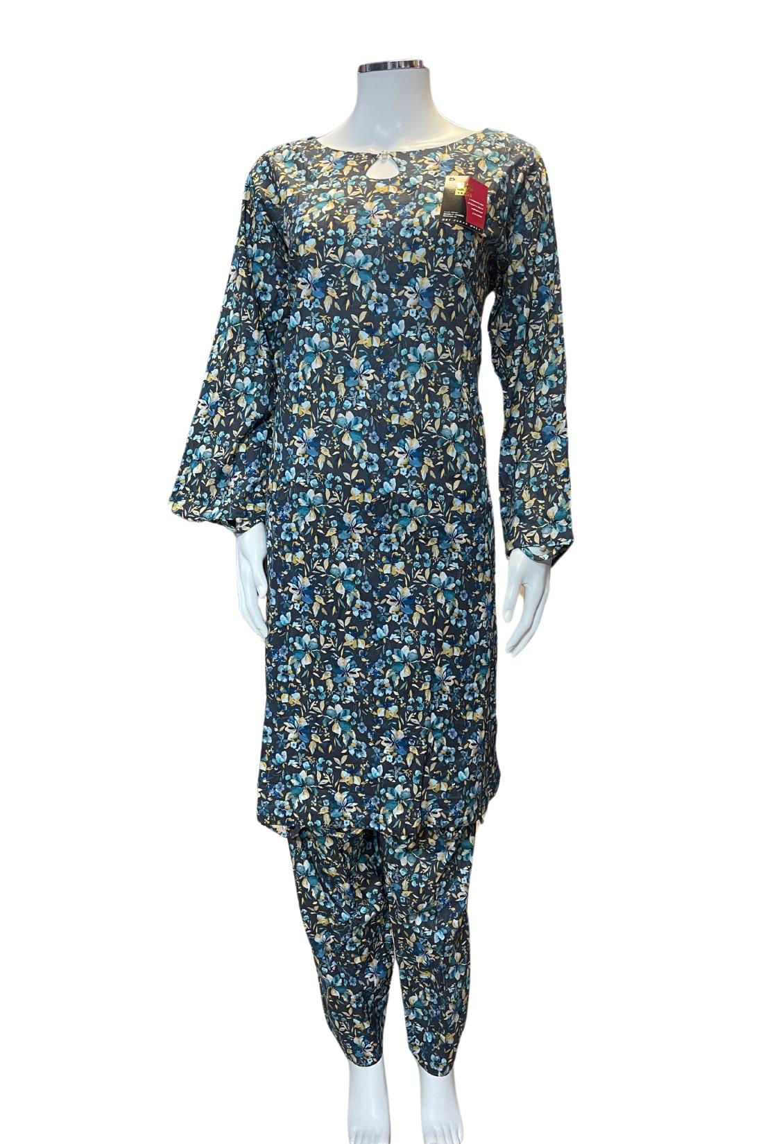 Dark Grey Ladies 3 Piece Suit