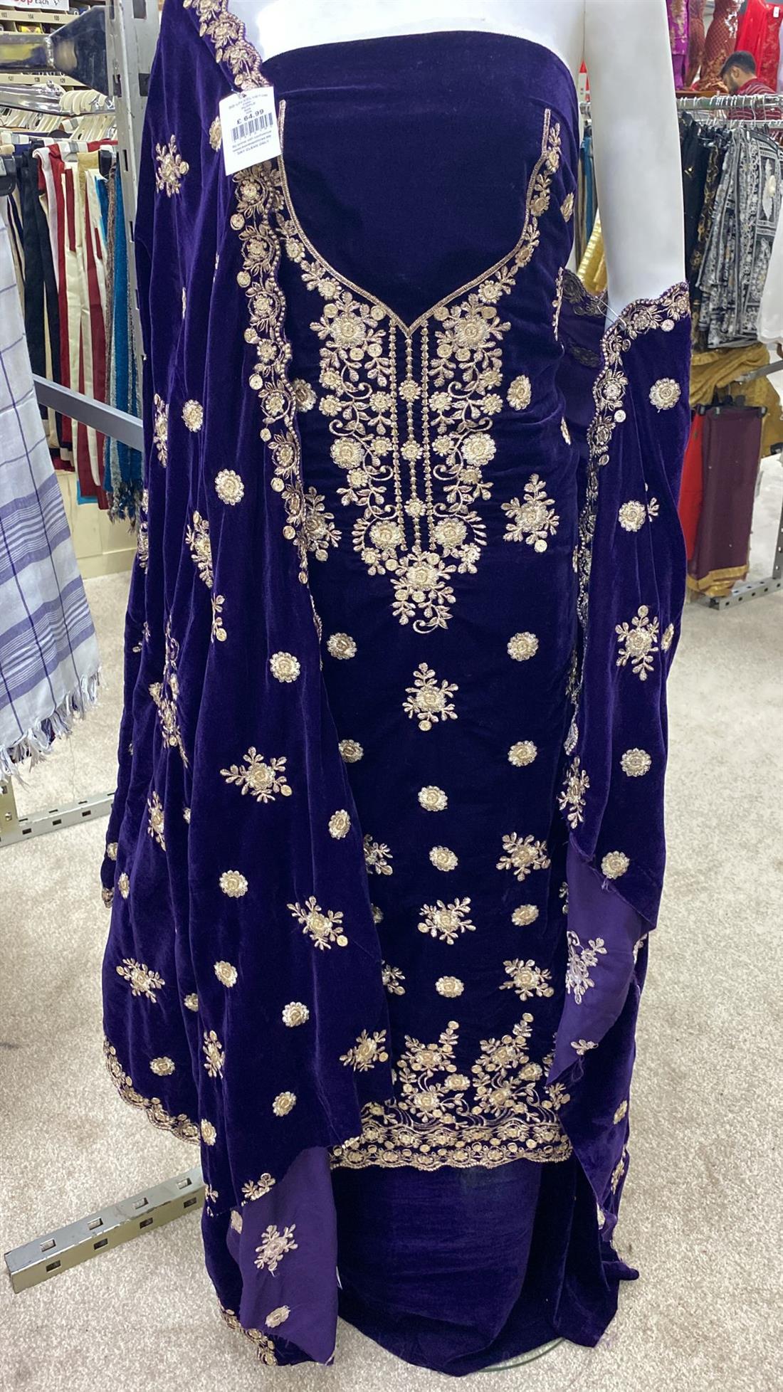Purple Unstitched Suit