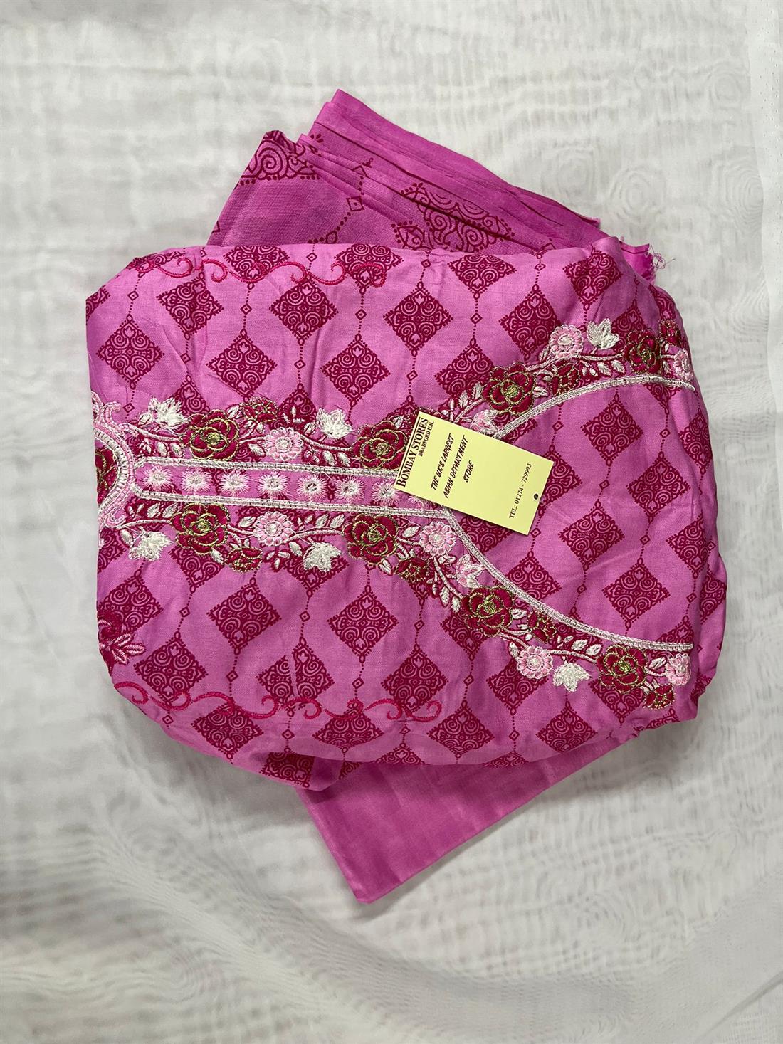 Pink Unstitched 3 Piece Suits