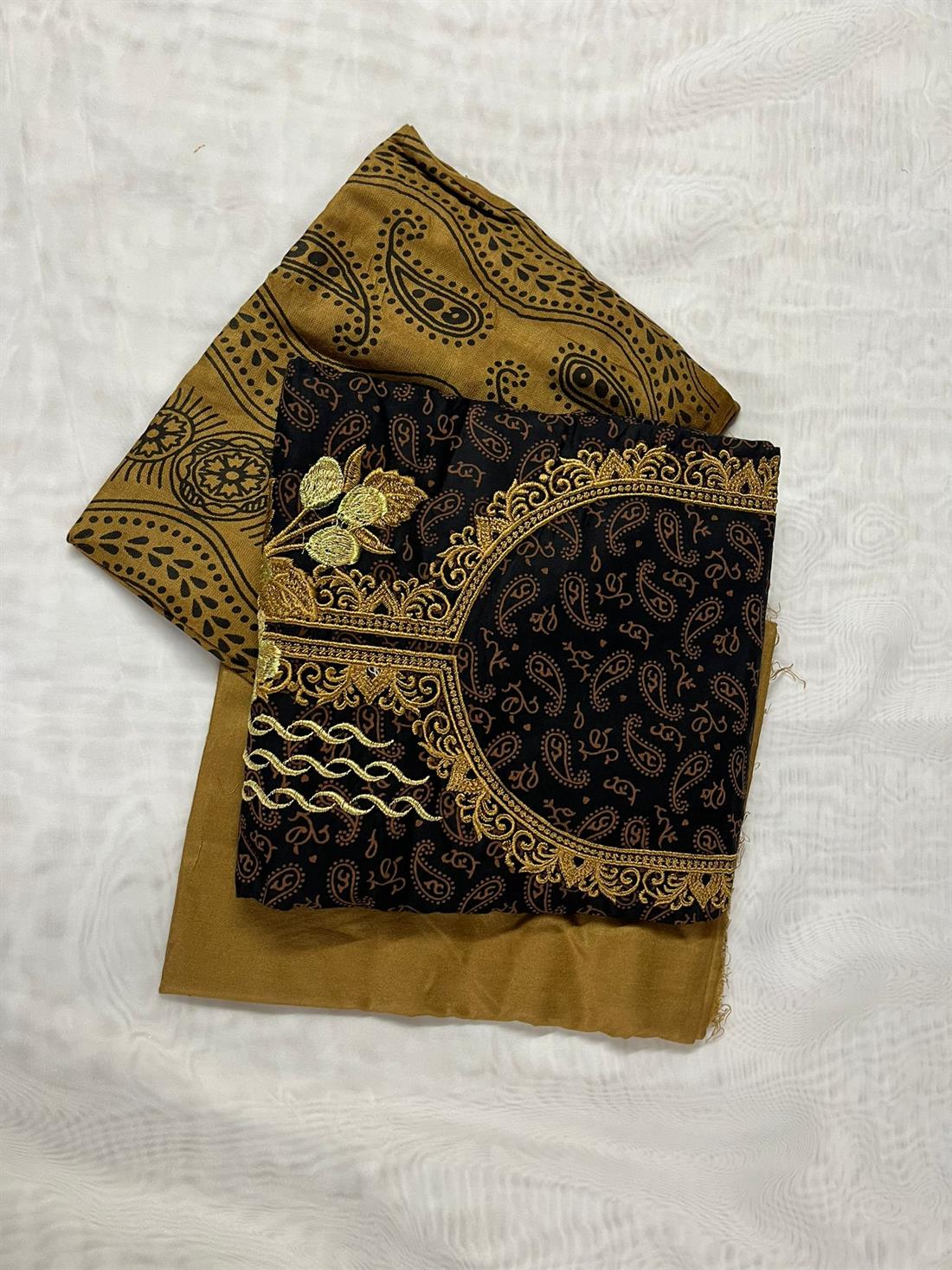 Black Unstitched 3 Piece Suits