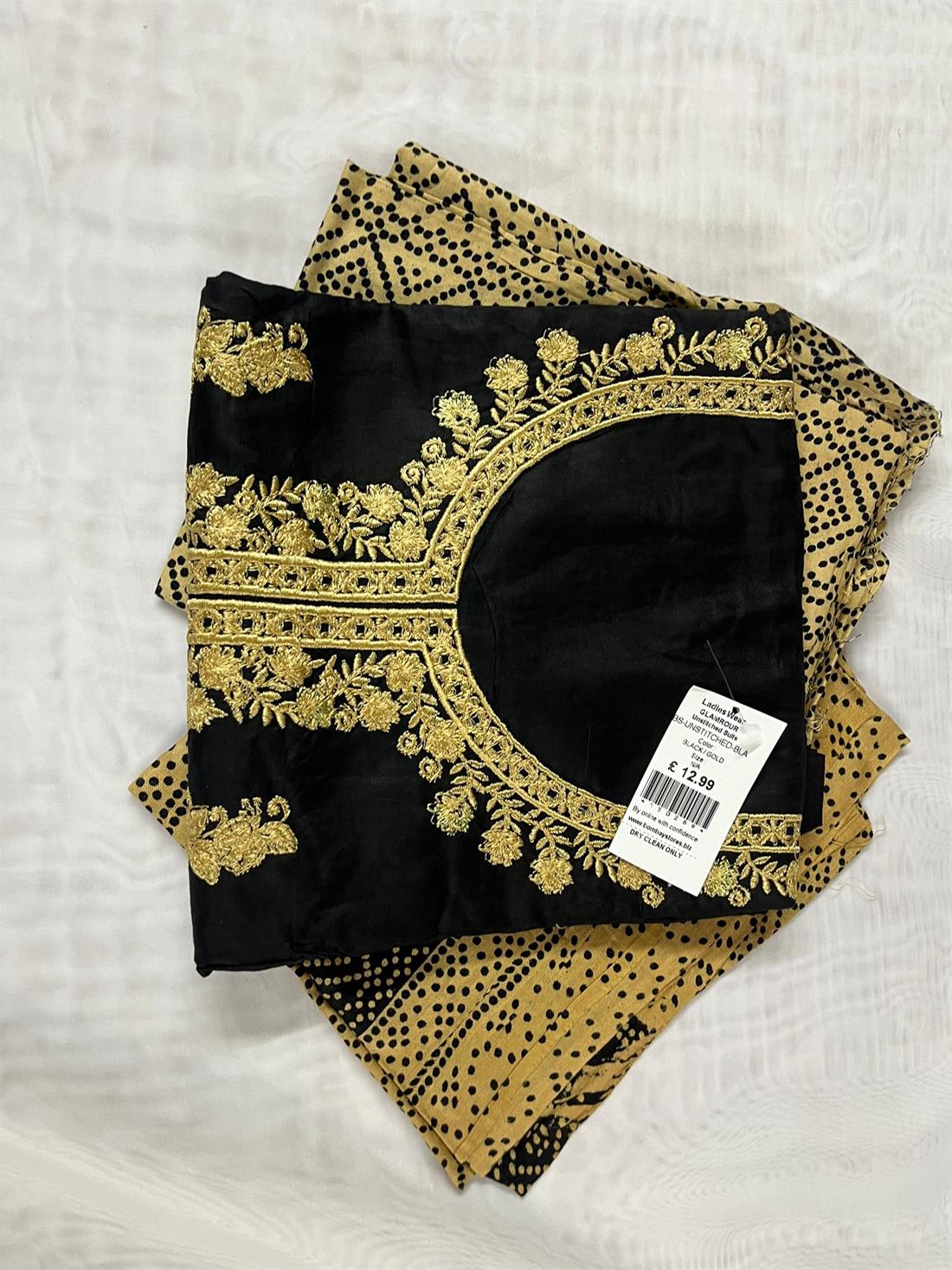 Black Unstitched 3 Piece Suits