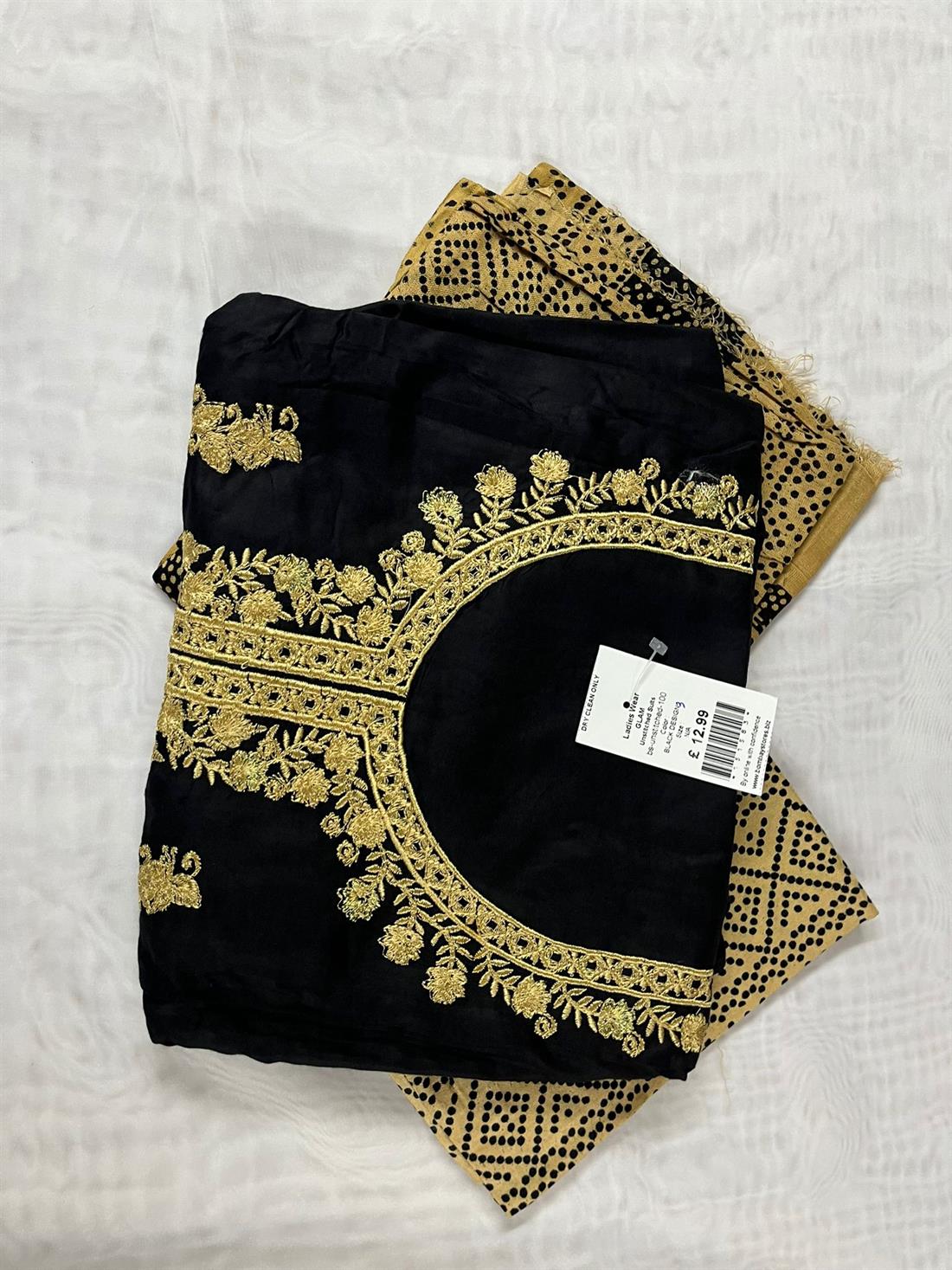 Black Unstitched 3 Piece Suits
