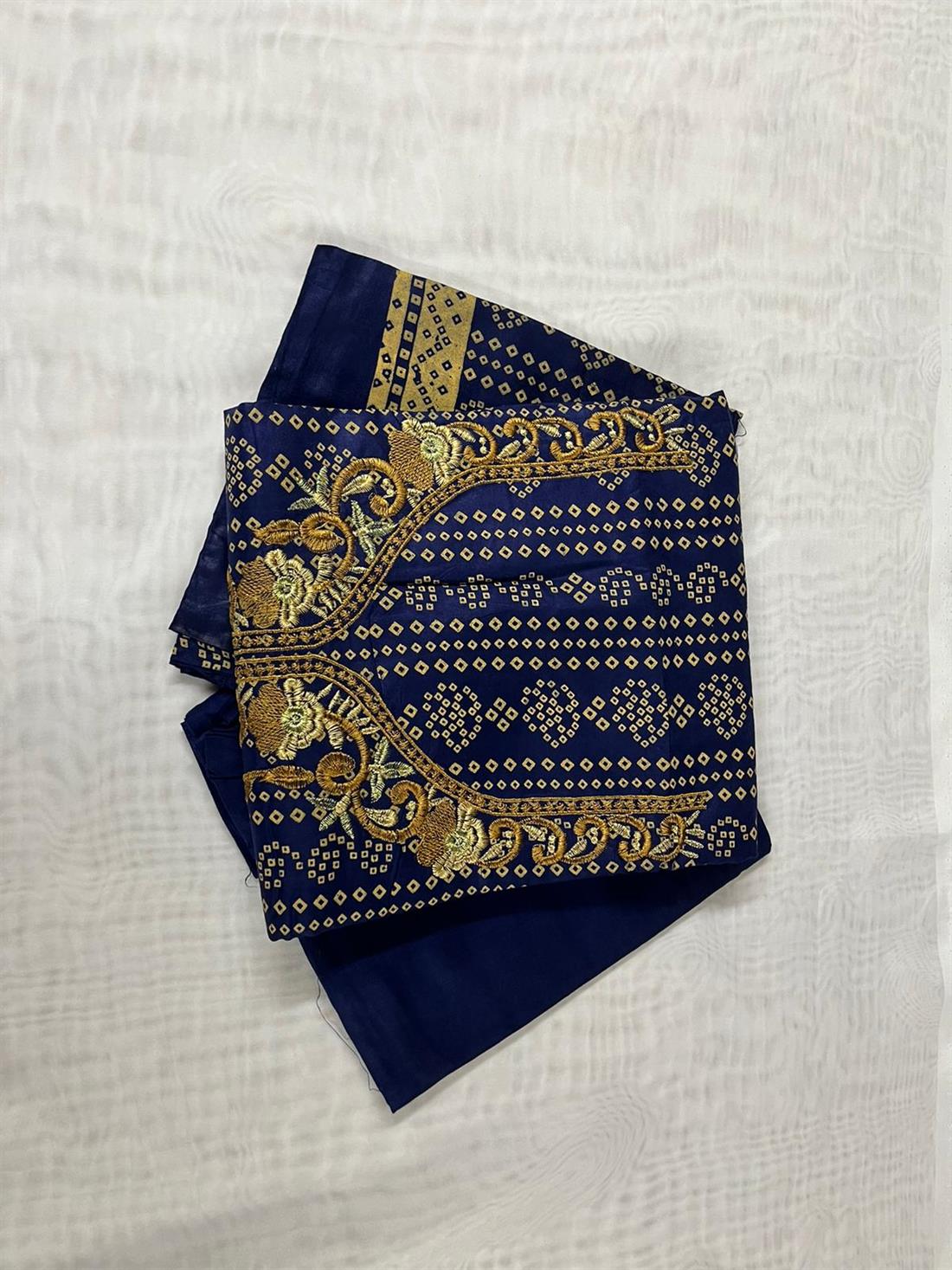 Navy Unstitched 3 Piece Suits