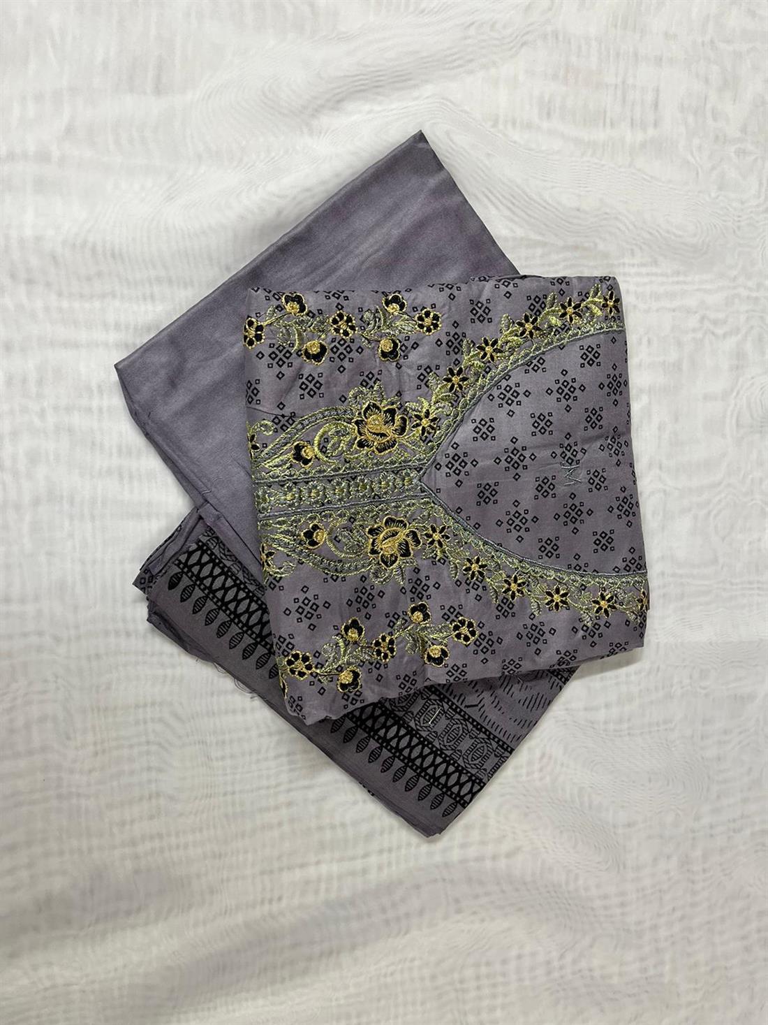 Grey Unstitched 3 Piece Suits
