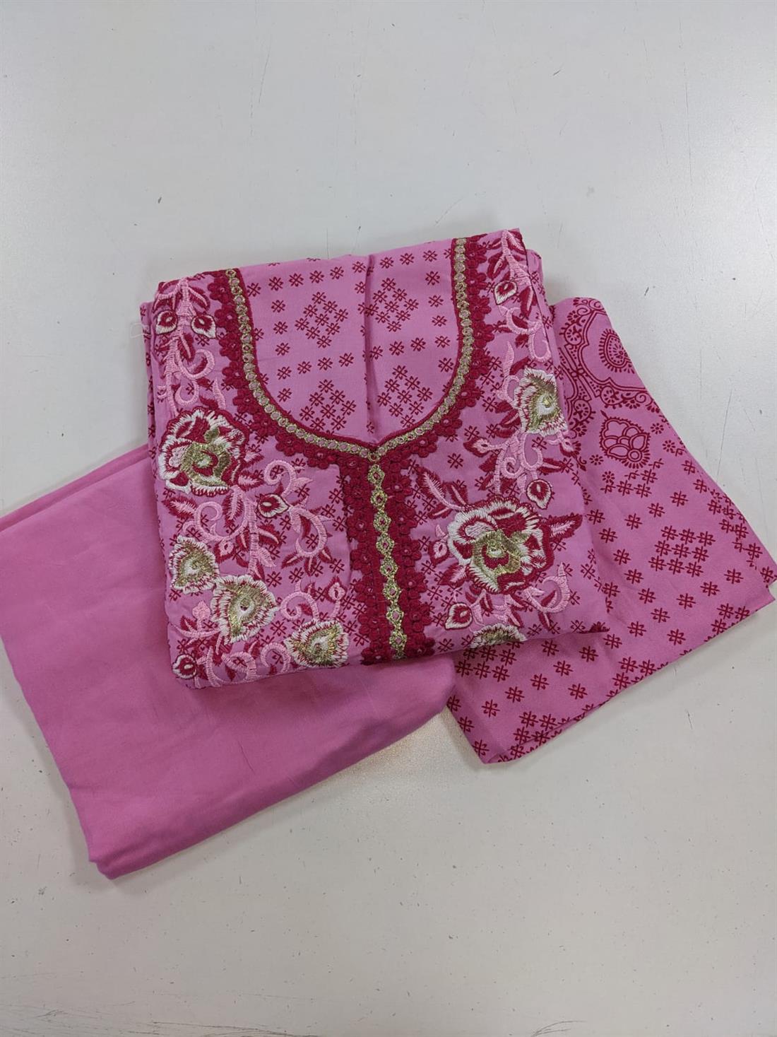 Pink Unstitched 3 Piece Suit