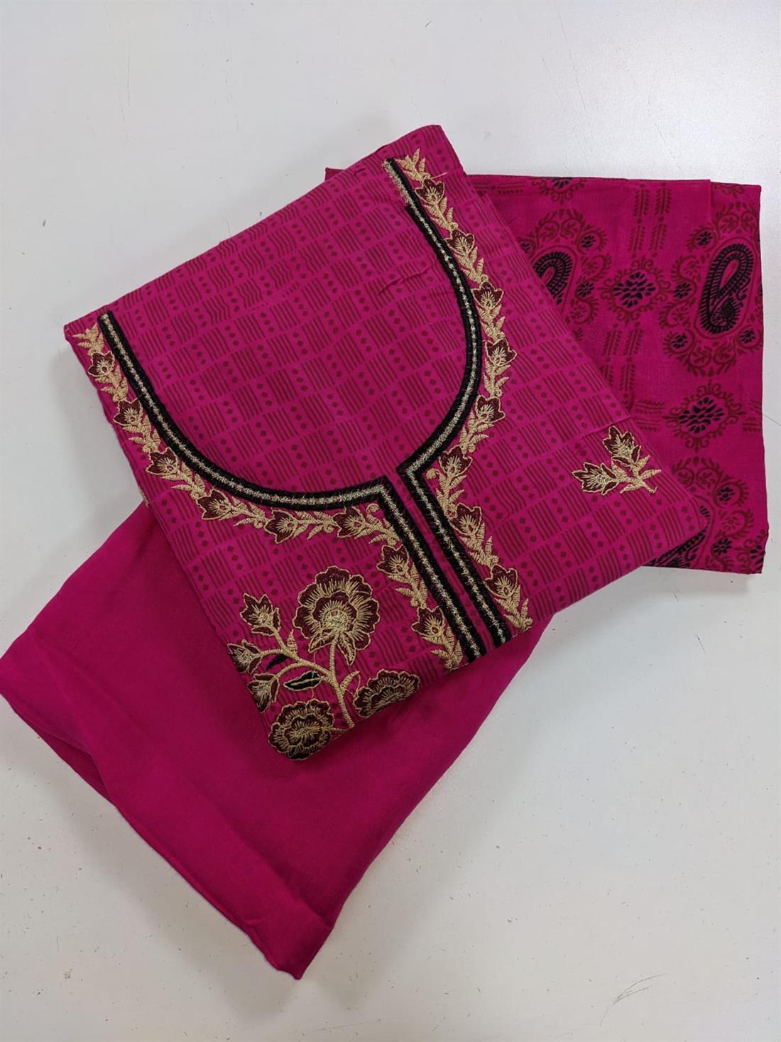 Hot Pink Unstitched 3 Piece Suit