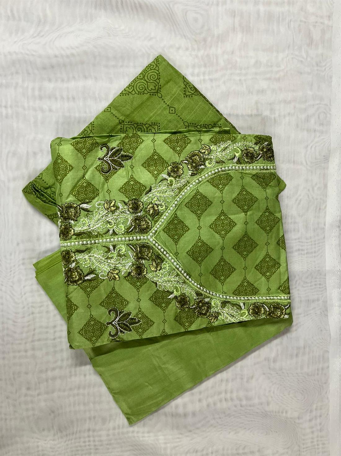 Green Unstitched 3 Piece Suits