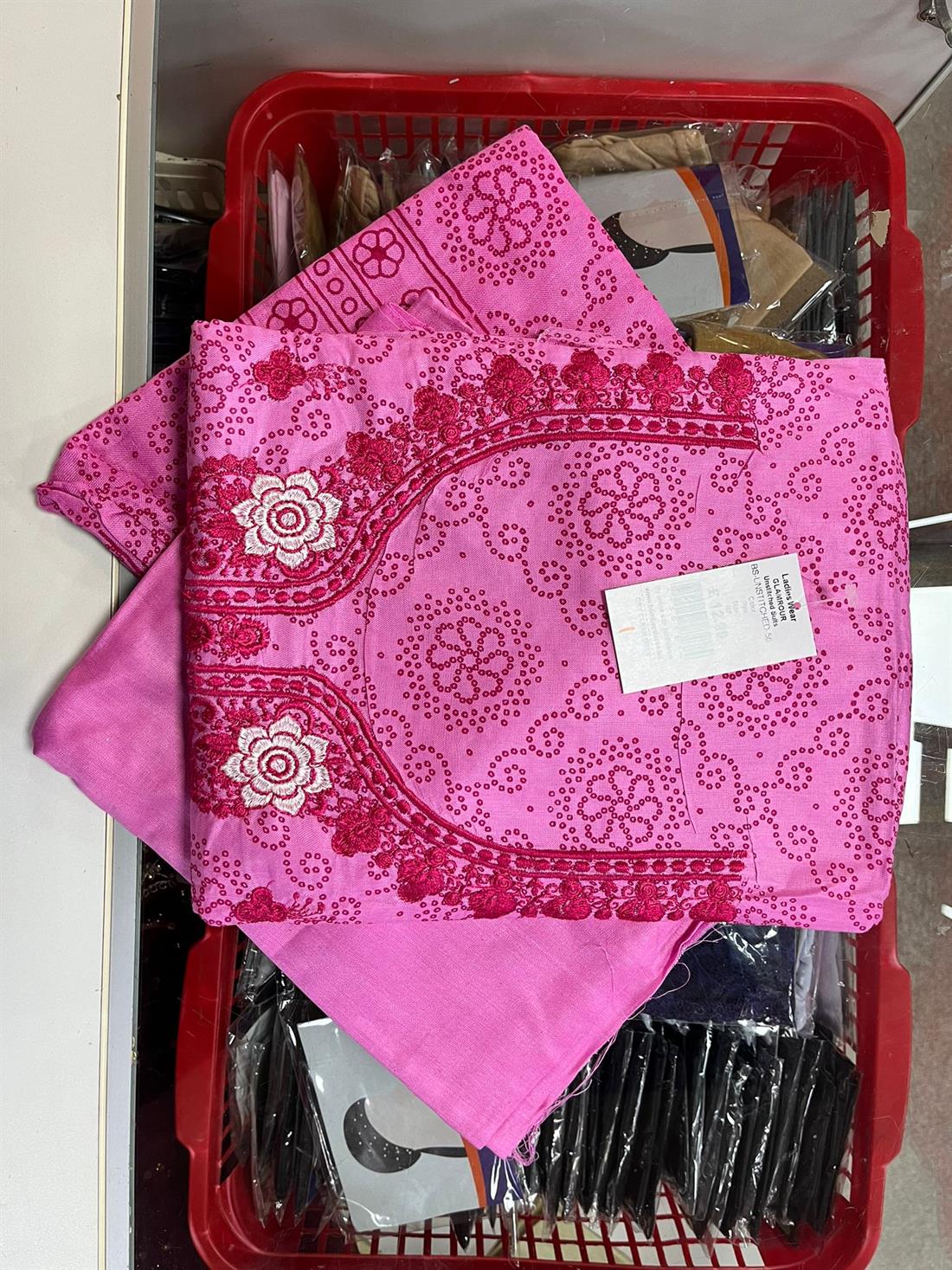 Pink Unstitched 3 Piece Suit