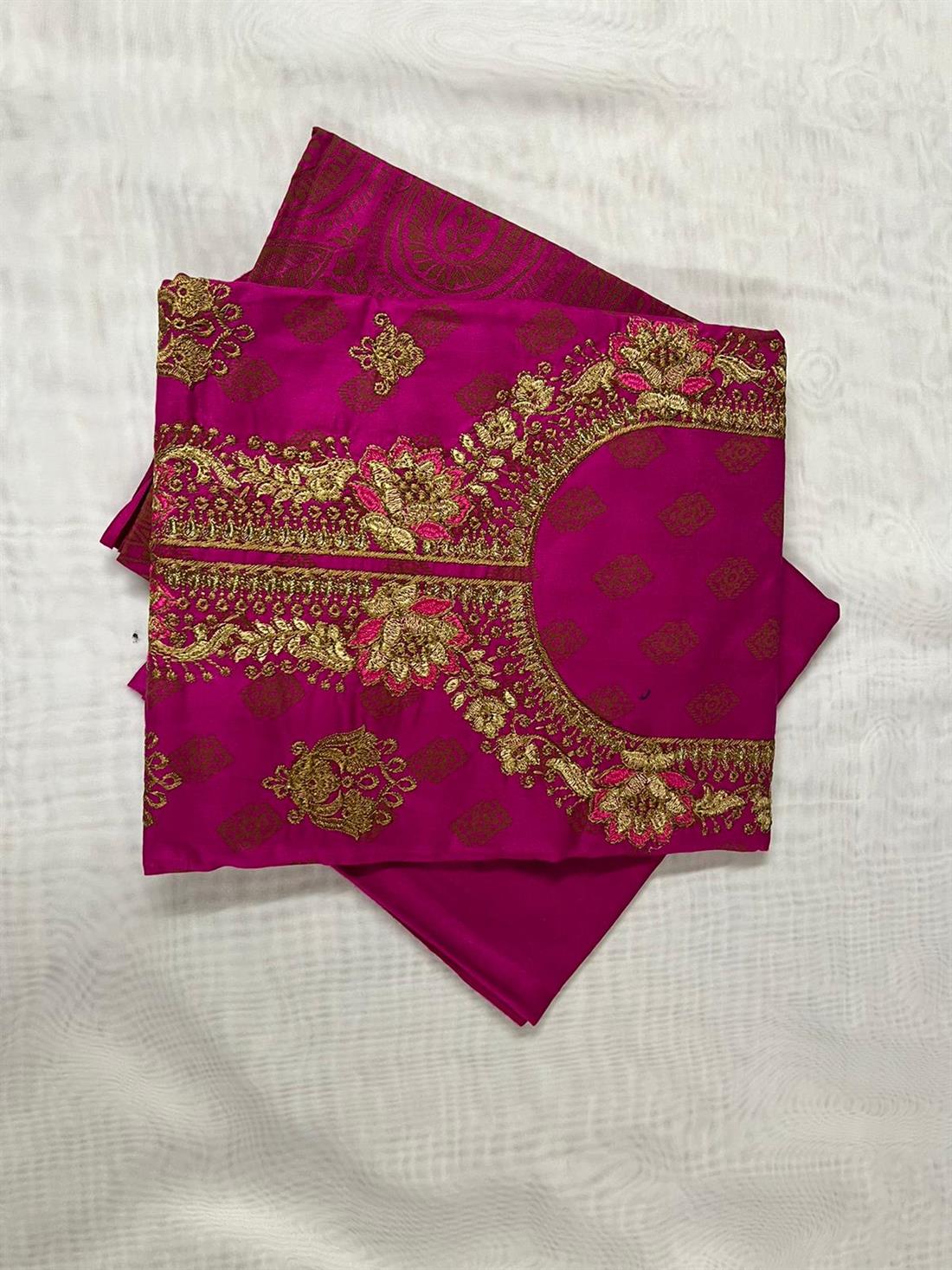Hot Pink Unstitched 3 Piece Suits