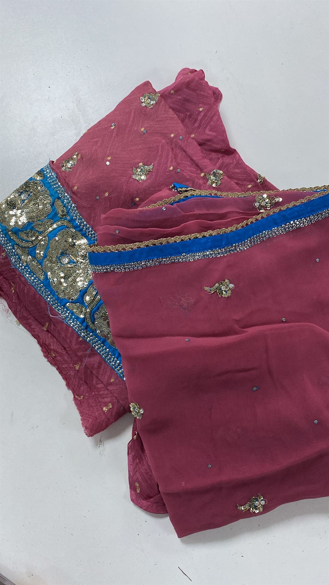 Dusky Pink Unstitched Ladies Everyday Wear 3 Piece Suit