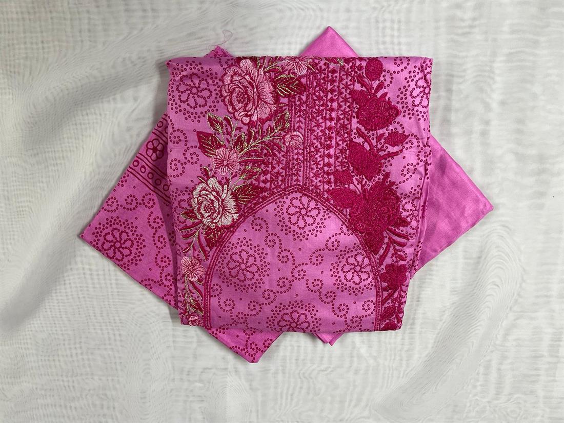 Pink Unstitched 3 Piece Suits