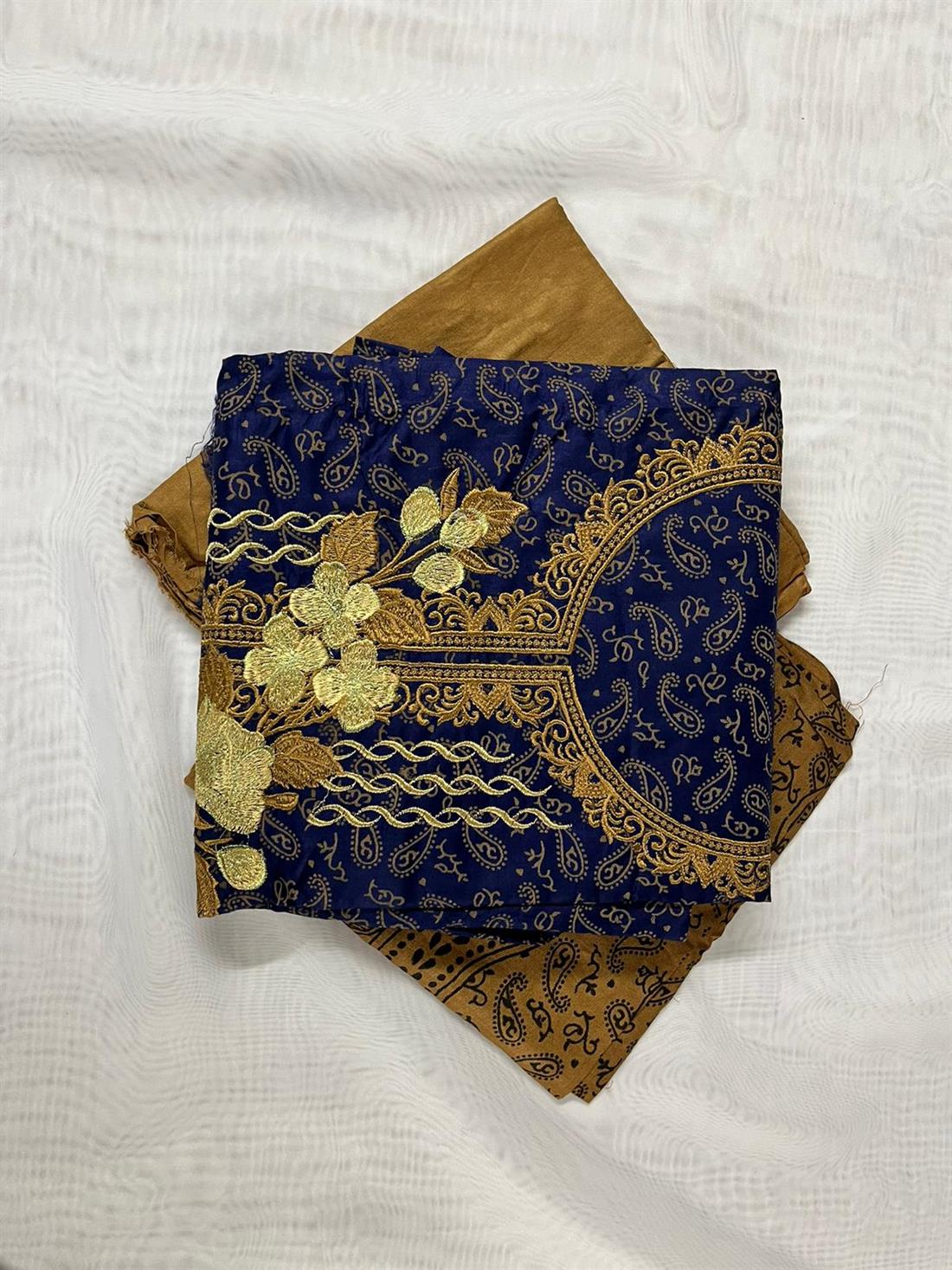 Navy Unstitched 3 Piece Suits