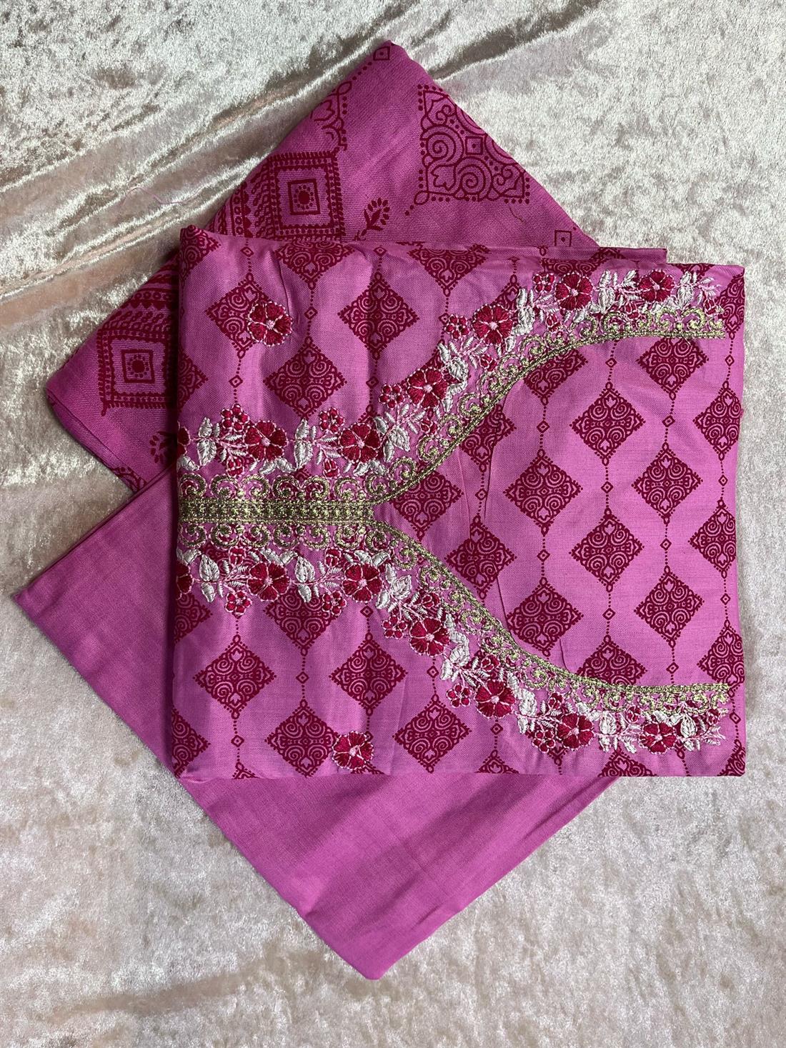 Pink Unstitched 3 Piece Suit