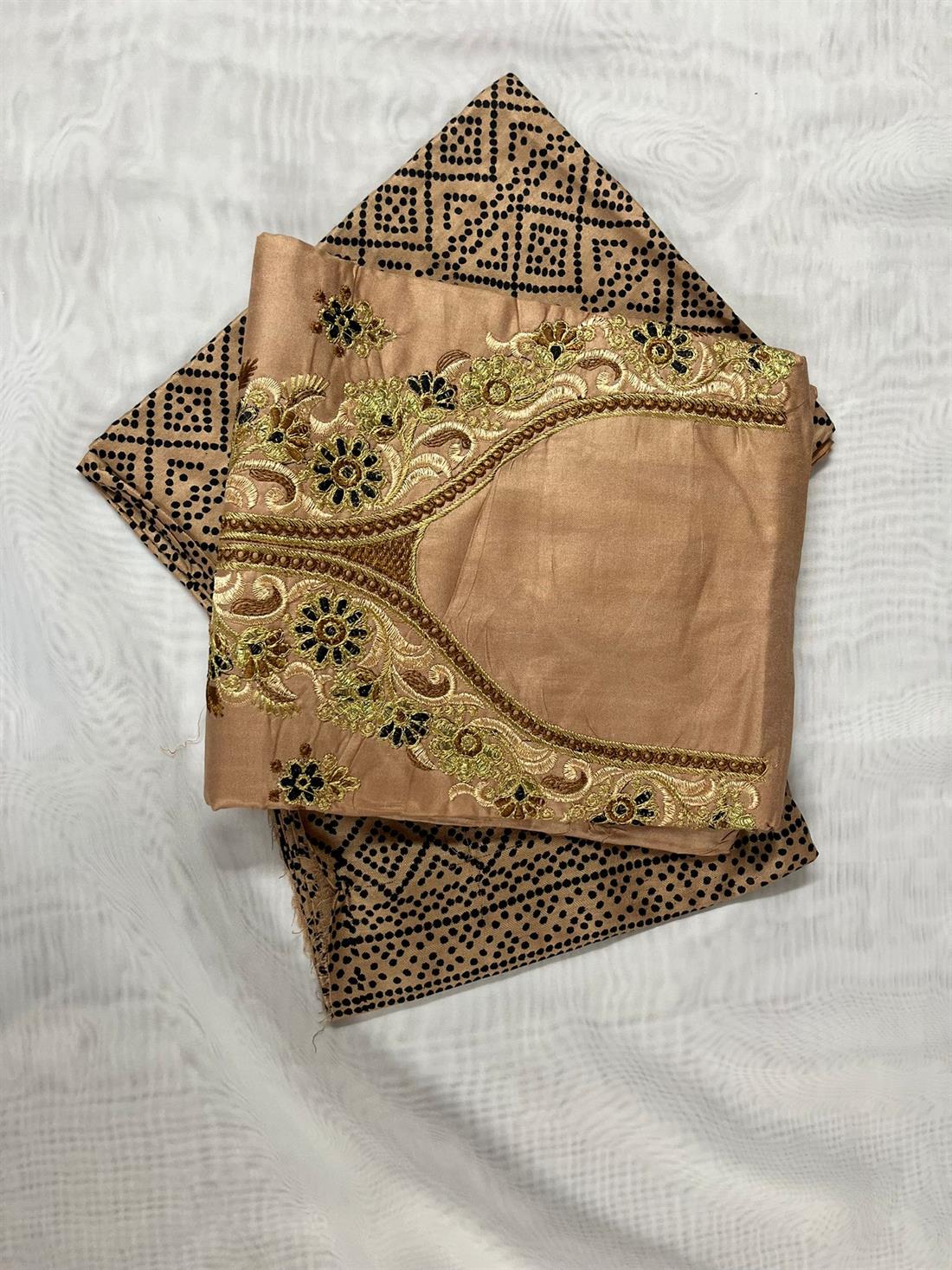 Peach Unstitched 3 Piece Suits